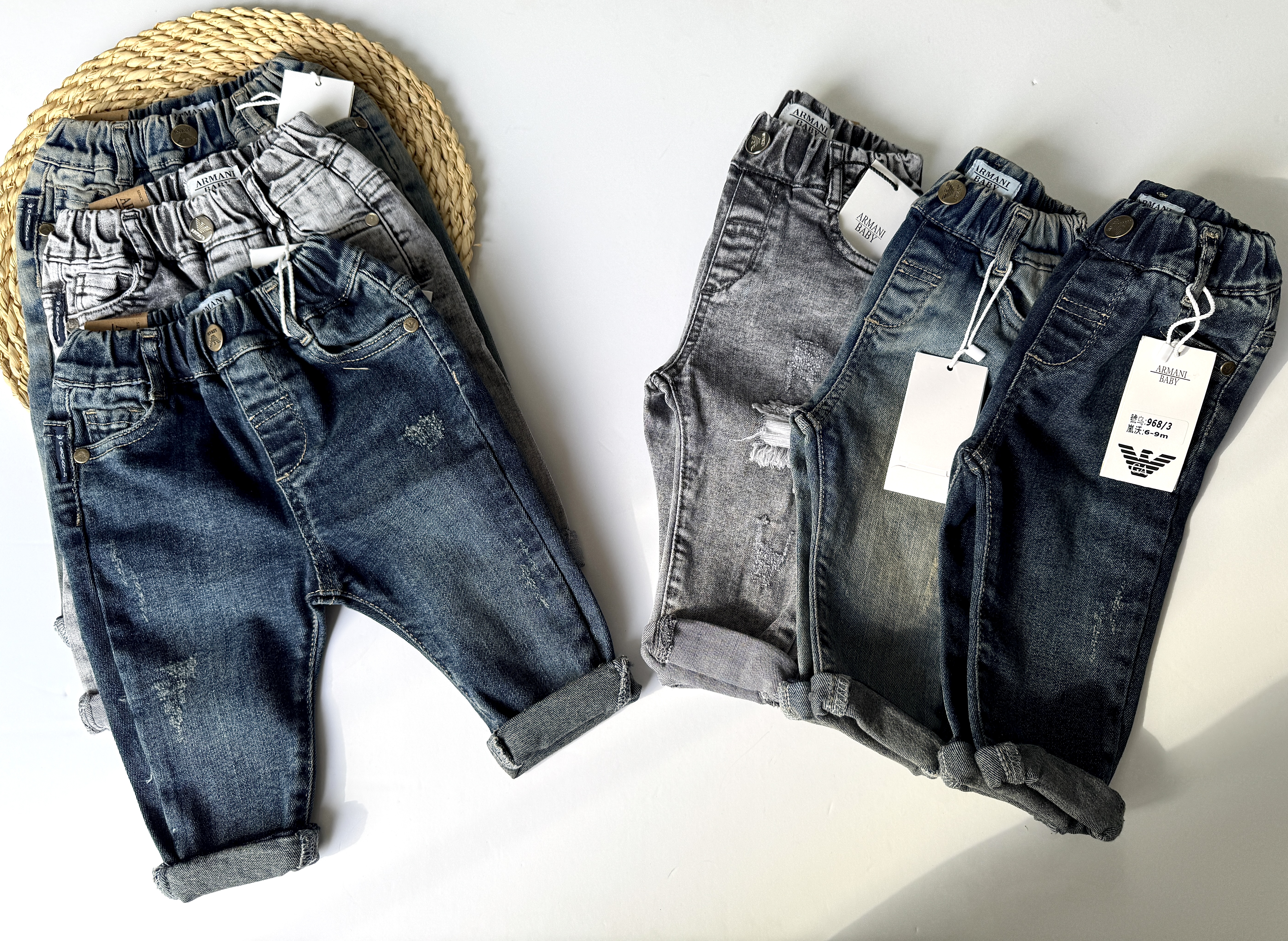 شلوارجین مناسب ۳ماه تا۳سال