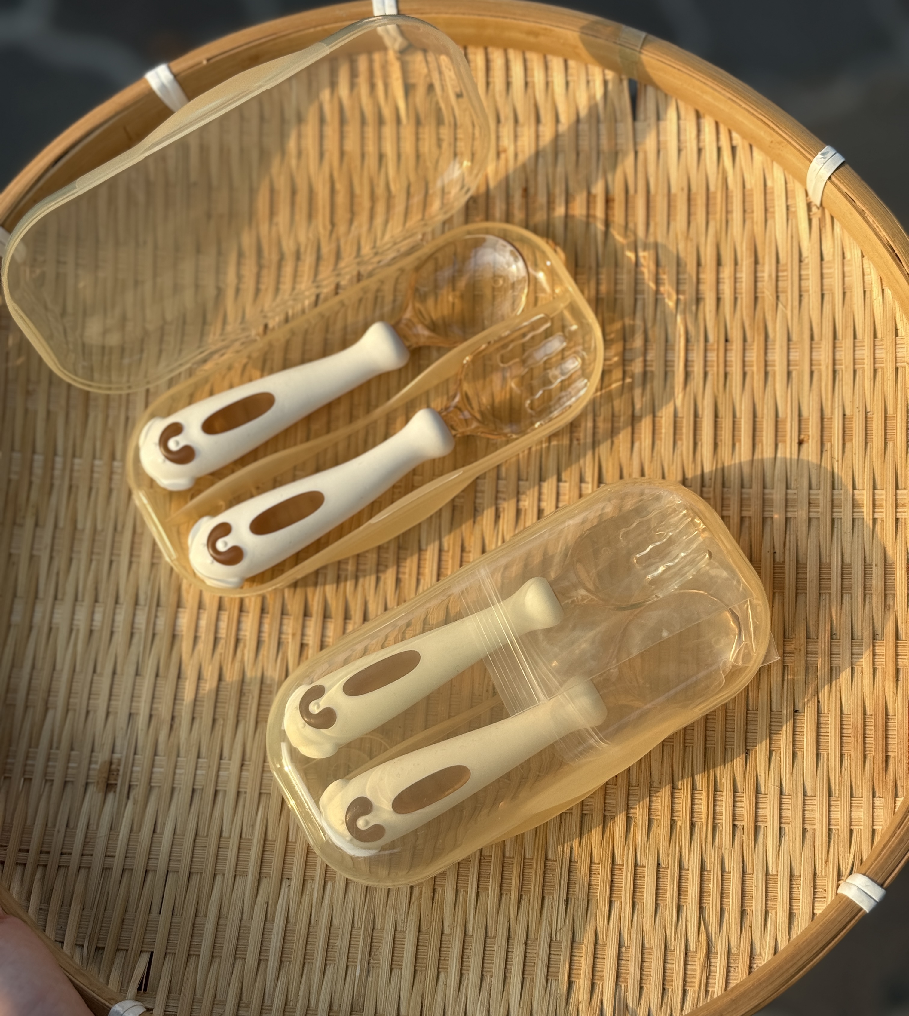 قاشق چنگال سلیکونی