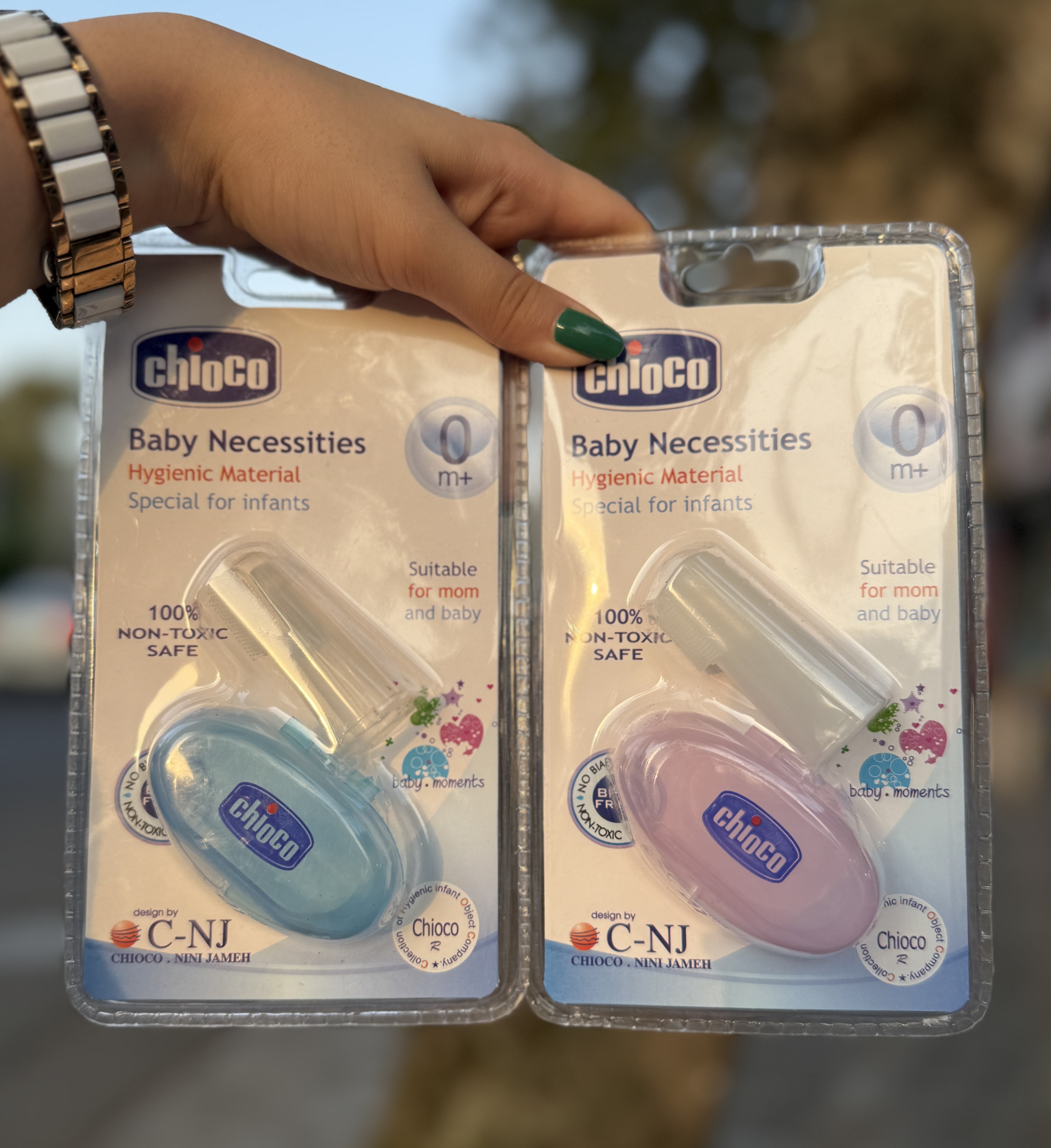 مسواک انگشتی نوزاد