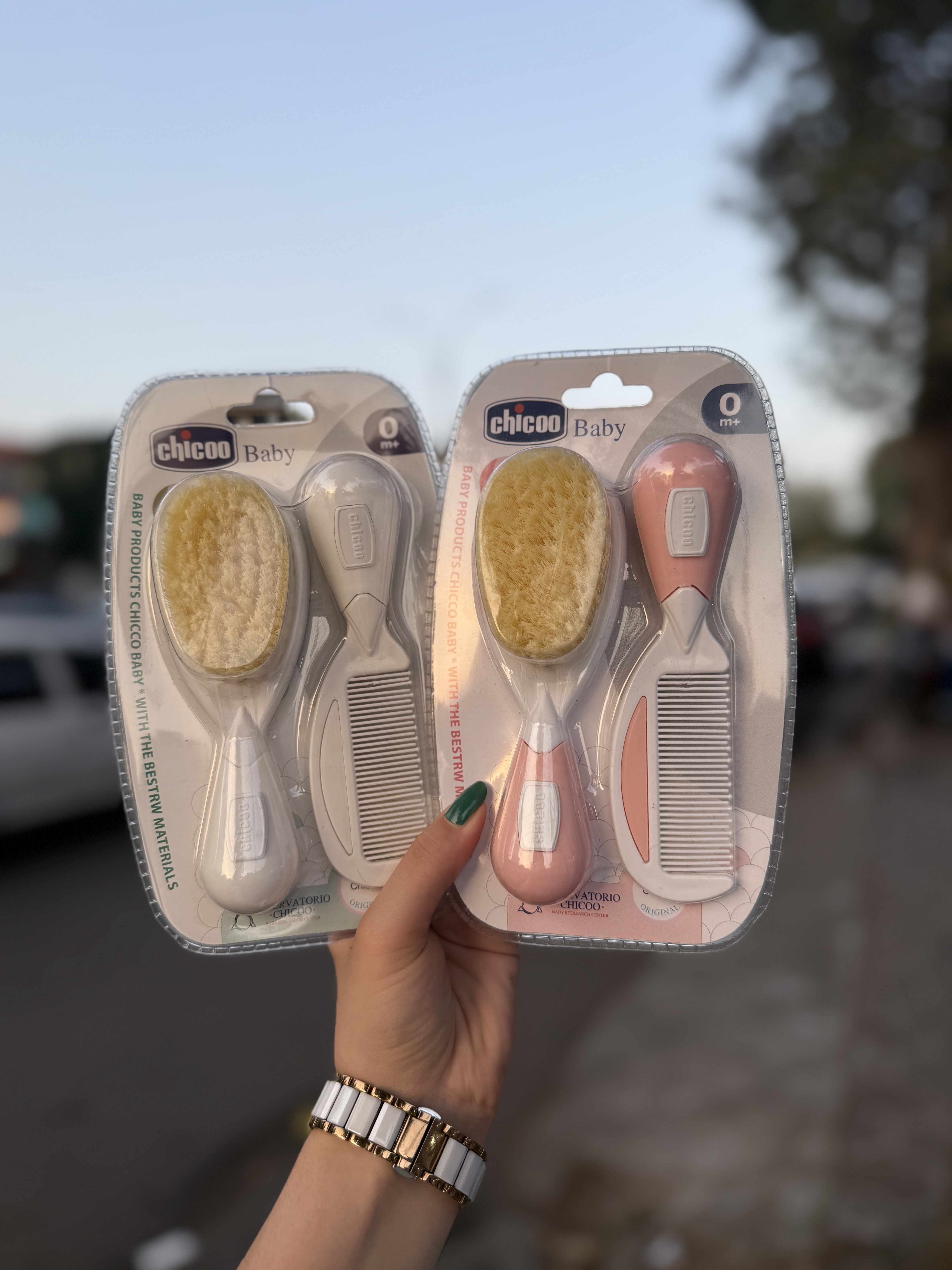 برس و شونه نوزاد